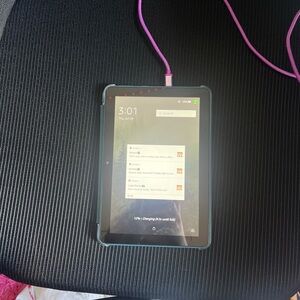 Samsung Black Tablet Sleek Design Minimalist Style